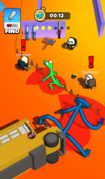 Herunterladen Hide N seek: Survival Rainbow Aktion für Android Bildschirmfoto 3