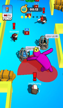 Herunterladen Hide N seek: Survival Rainbow Aktion für Android Bildschirmfoto 5