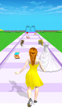 Herunterladen Hochzeit Rasse Hochzeit Spiele Gelegentlich für Android Bildschirmfoto 4
