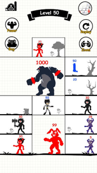 Herunterladen Stick Fight: Endless Battle Strategien für Android Bildschirmfoto 3