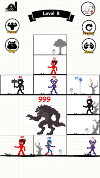 Herunterladen Stick Fight: Endless Battle Strategien für Android Bildschirmfoto 6