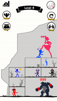 Herunterladen Stick Fight: Endless Battle Strategien für Android Bildschirmfoto 7