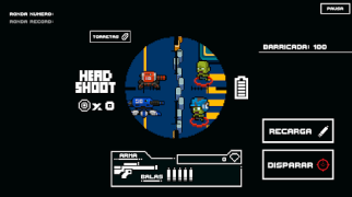 Herunterladen Rifle Versus Muertos Aktion für Android