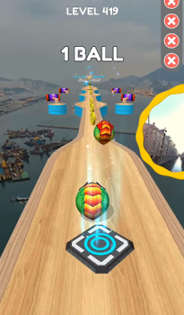 Herunterladen Going Balls: Super Speed Run Aktion für Android Bildschirmfoto 5