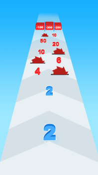 Herunterladen Number Merge: Run Master 3D Gelegentlich für Android Bildschirmfoto 2