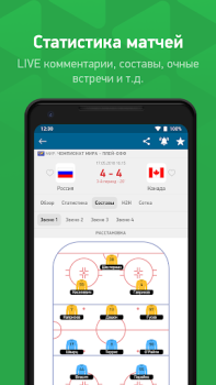 Herunterladen FlashScore MyScore Sport für Android Bildschirmfoto 4