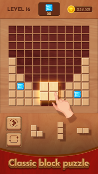 Herunterladen Woody Block Mania Puzzle-Spiele für Android Bildschirmfoto 3