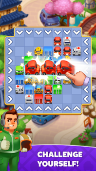 Herunterladen Traffic Jam Car Puzzle Match 3 Gelegentlich für Android Bildschirmfoto 2
