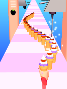 Herunterladen Ice Cream Stack Runner-Spiele Arkade für Android Bildschirmfoto 6