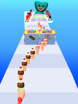 Herunterladen Ice Cream Stack Runner-Spiele Arkade für Android Bildschirmfoto 7