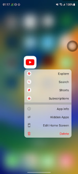 Herunterladen Launcher iOS 18 Personalisierung für Android Bildschirmfoto 5