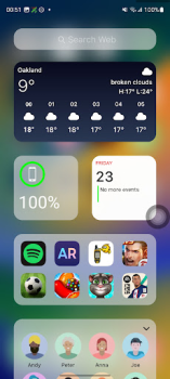 Herunterladen Launcher iOS 18 Personalisierung für Android Bildschirmfoto 7
