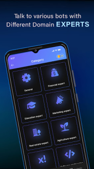 Herunterladen Chat GPT: GPT based AI ChatGOD Arbeit für Android Bildschirmfoto 2