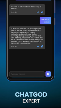 Herunterladen Chat GPT: GPT based AI ChatGOD Arbeit für Android Bildschirmfoto 4