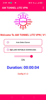 Herunterladen AM TUNNEL LITE VPN Werkzeuge für Android Bildschirmfoto 2