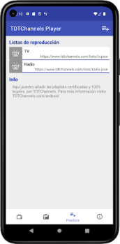 Herunterladen TDTChannels Player Unterhaltung für Android Bildschirmfoto 4
