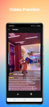 Herunterladen InSaver - Video Downloader Soziales für Android Bildschirmfoto 3