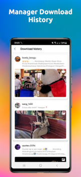 Herunterladen InSaver - Video Downloader Soziales für Android Bildschirmfoto 4