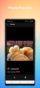 Herunterladen InSaver - Video Downloader Soziales für Android Bildschirmfoto 5