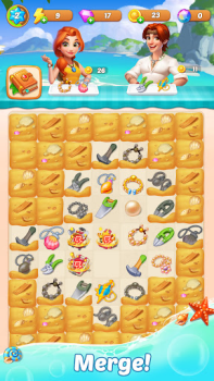 Herunterladen Adventure Island Merge: Save Simulatoren für Android Bildschirmfoto 2