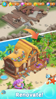Herunterladen Adventure Island Merge: Save Simulatoren für Android Bildschirmfoto 3