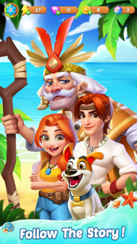 Herunterladen Adventure Island Merge: Save Simulatoren für Android Bildschirmfoto 5