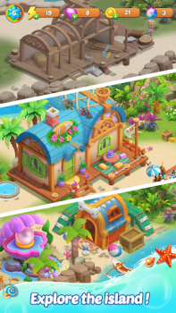 Herunterladen Adventure Island Merge: Save Simulatoren für Android Bildschirmfoto 6