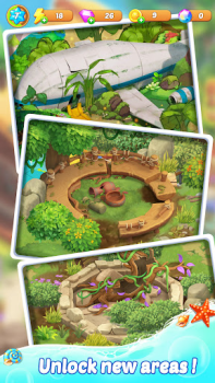 Herunterladen Adventure Island Merge: Save Simulatoren für Android Bildschirmfoto 7