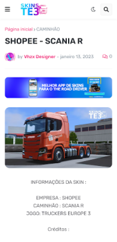 Herunterladen Skins Truckers Of Europe 3 Unterhaltung für Android Bildschirmfoto 3