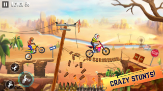 Herunterladen 2D Bike Game -Bike Racing Game Rennen für Android