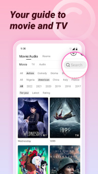 Herunterladen MovieRoom-K-Dramas,Nollywood Soziales für Android Bildschirmfoto 2