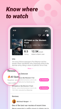 Herunterladen MovieRoom-K-Dramas,Nollywood Soziales für Android Bildschirmfoto 3