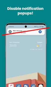 Herunterladen Disable Notification Popups Werkzeuge für Android Bildschirmfoto 2