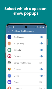Herunterladen Disable Notification Popups Werkzeuge für Android Bildschirmfoto 3
