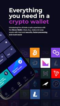 Herunterladen Klever Wallet: Bitcoin, Crypto Finanzen für Android Bildschirmfoto 2