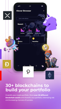 Herunterladen Klever Wallet: Bitcoin, Crypto Finanzen für Android Bildschirmfoto 3