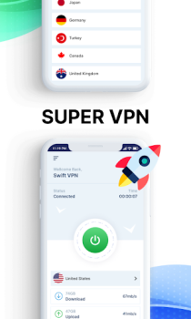 Herunterladen Super VPN - 3X Fast VPN proxy Werkzeuge für Android