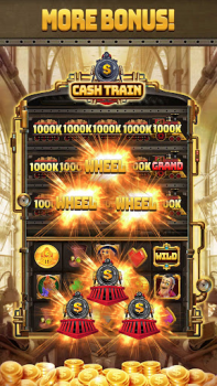 Herunterladen Cash Train - Casino Games Kasino für Android Bildschirmfoto 2