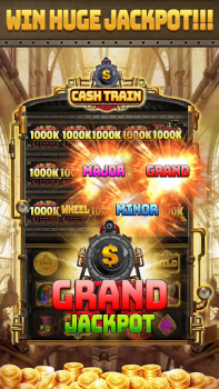 Herunterladen Cash Train - Casino Games Kasino für Android Bildschirmfoto 3