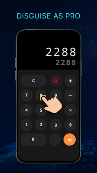 Herunterladen Calculator Lock - Photo Vault Werkzeuge für Android Bildschirmfoto 2