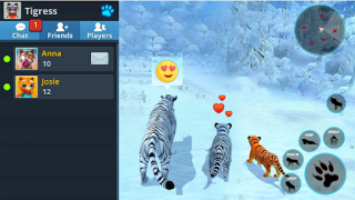 Herunterladen Tiger-Simulator Rollenspiele für Android Bildschirmfoto 4