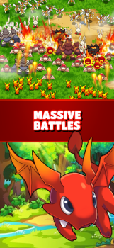 Herunterladen Monster War - Battle Simulator Strategien für Android Bildschirmfoto 2