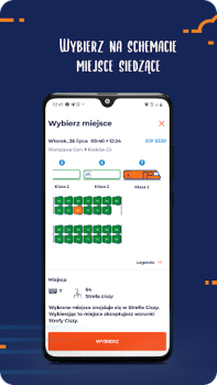 Herunterladen PKP INTERCITY - Kupuj bilety Reisen für Android Bildschirmfoto 4