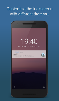 Herunterladen Floatify Sperrbildschirm Personalisierung für Android Bildschirmfoto 2