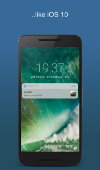 Herunterladen Floatify Sperrbildschirm Personalisierung für Android Bildschirmfoto 3