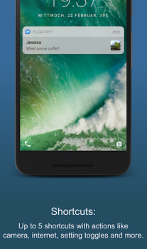 Herunterladen Floatify Sperrbildschirm Personalisierung für Android Bildschirmfoto 6