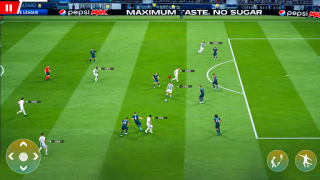 Herunterladen Fussball spiele 3D Offline Sport Spiele für Android Bildschirmfoto 4
