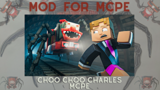 Herunterladen Choo Choo Charles Mod for MCPE Simulatoren für Android Bildschirmfoto 2