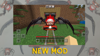 Herunterladen Choo Choo Charles Mod for MCPE Simulatoren für Android Bildschirmfoto 3