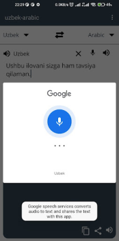 Herunterladen O'zbekcha-arabcha tarjimon Bildung für Android Bildschirmfoto 4